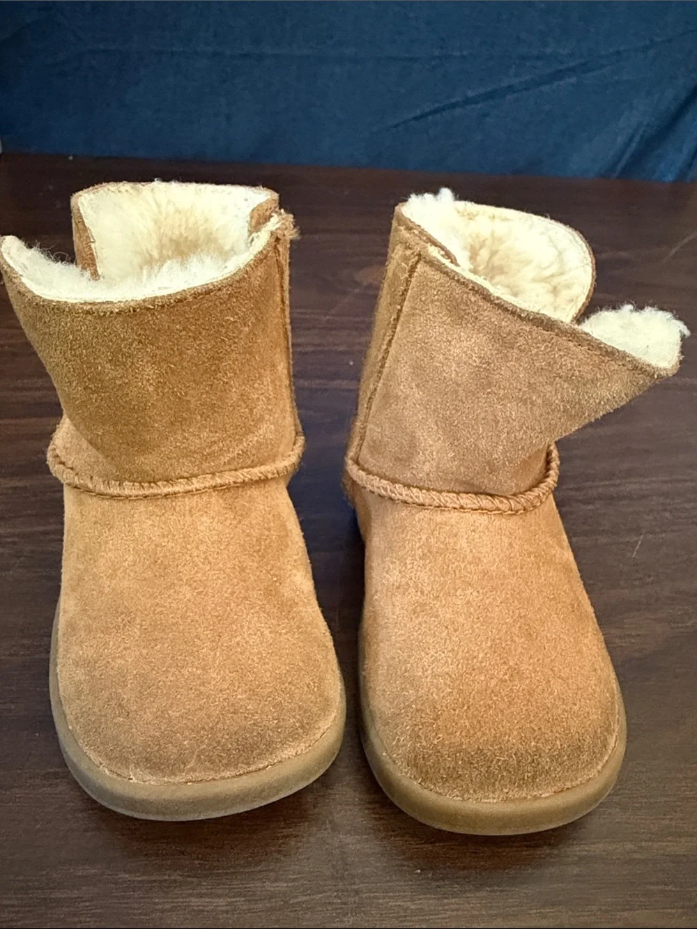 UGG Kids Chestnut Sheepskin Boots